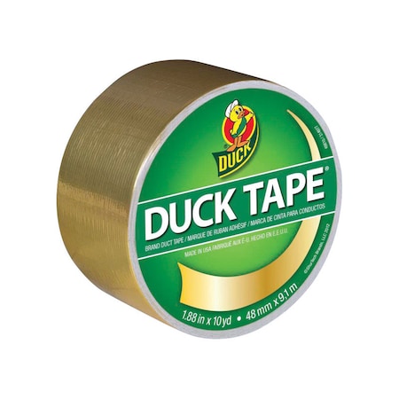 Duck Brand Duck 1.88 in. W X 10 yd L Gold Solid Duct Tape 280748